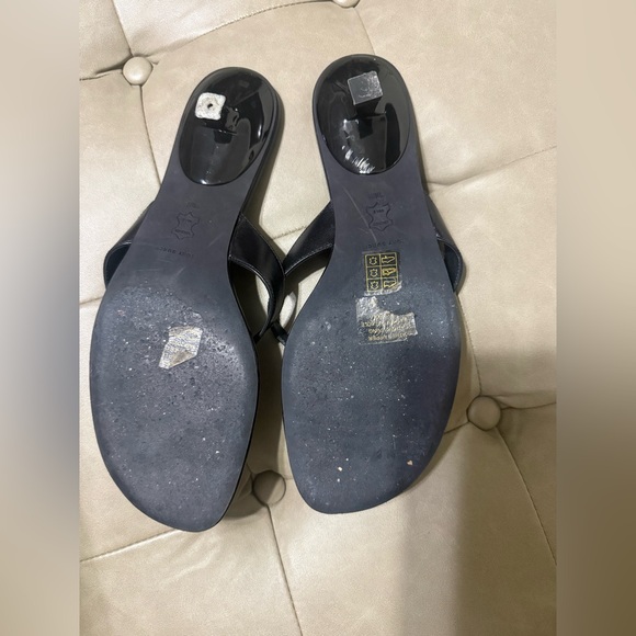 Tory Burch Black Heeled Sandals - Picture 3 of 3